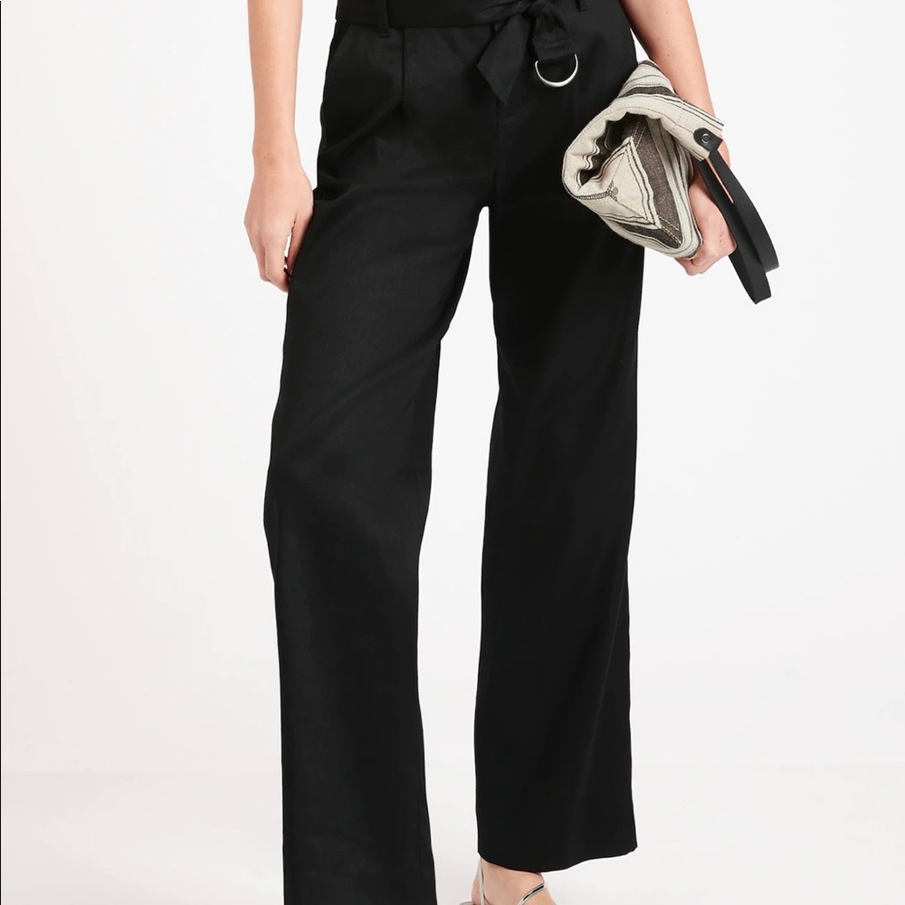 Banana republic High Wide Leg Utility Pant NEW